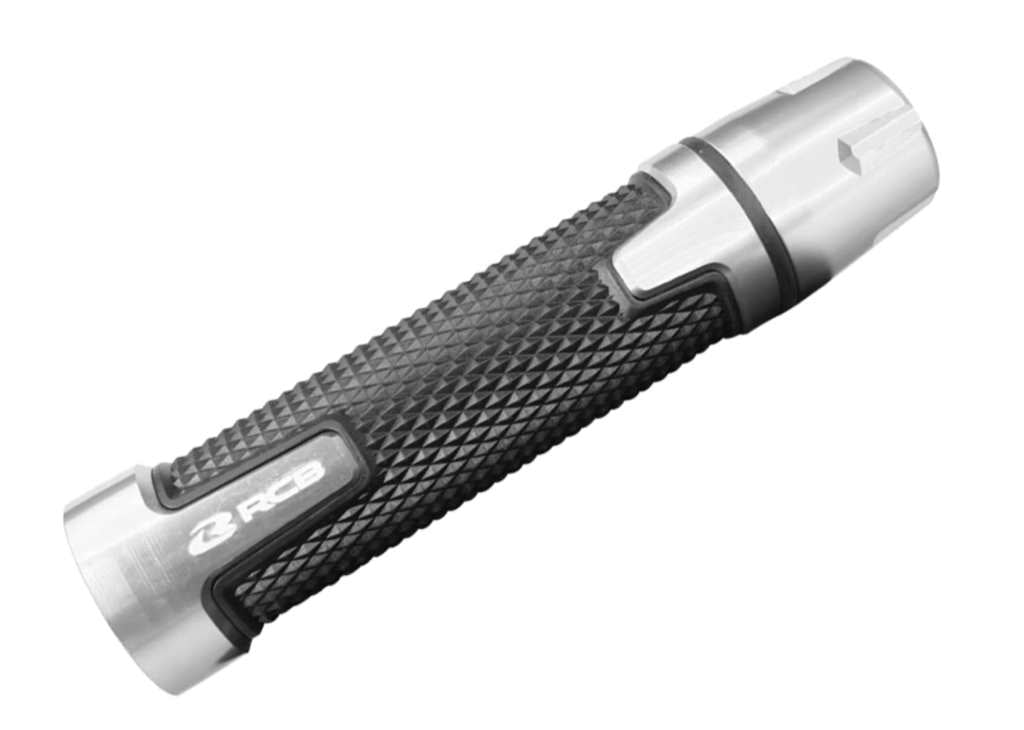 RCB AHG16 GRIP SET 01HG016 ( SILVER ) - Riders Junction