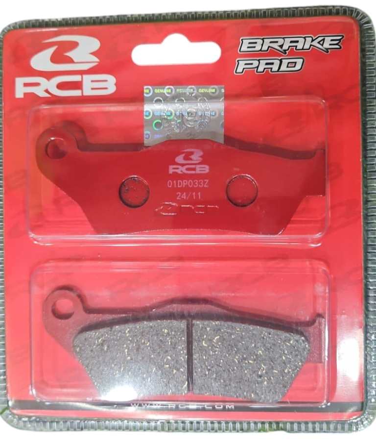 RCB E-Series Disc Pad Yamaha R15V3 MT15 FZ-FI V2 FZV3 FZX FZ250 R15V4 R15M - 01DP033Z