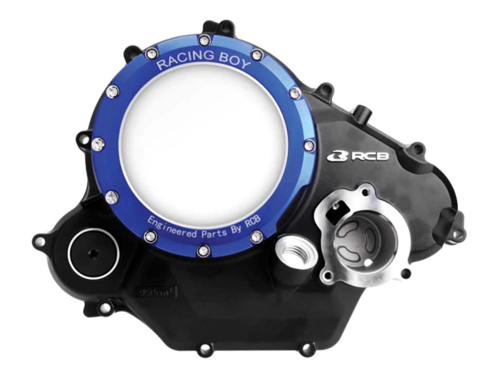 RCB Engine Cover R15V3 MT15 01E0010 ( BLUE ) - Riders Junction