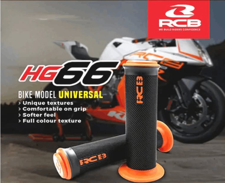 RCB H66 GRIP SET ( GREY ) - Riders Junction