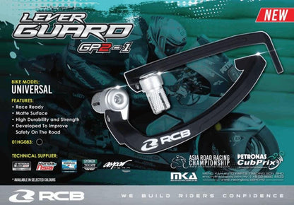 RCB Lever Guard Pair GP2-1 01H0083B - Riders Junction
