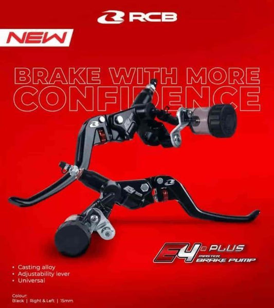 RCB Master Brake Pump E4+ Rh15mm-BK (01BP063B)