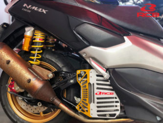 RCB Radiator Cover S Series Nmax Silver/GL - 01IR007S