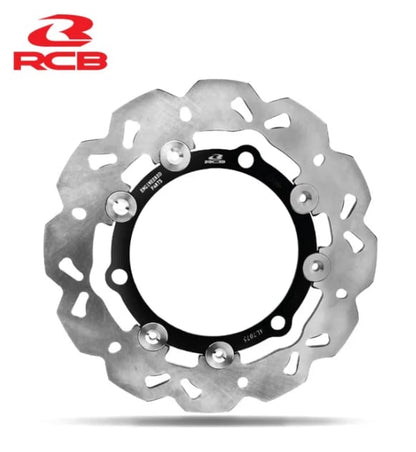 RCB S Series Alloy Brake Disc AEROX 230MM 01D0486 ( BLACK ) - Riders Junction