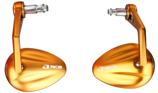 RCB S5 Alloy Side Mirror BAR-END Thal Gold - 01MR003G