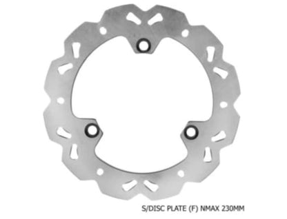 RCB Steel Brake Disc E Series AEROX 230MM 01D0480Z ( SILVER ) - Riders Junction