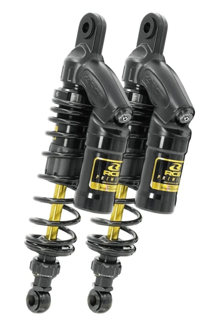 RCB VD Series Suspension Rear Shock Absorber For AEROX 01A0164Z ( BLACK GOLDEN ) - Riders Junction