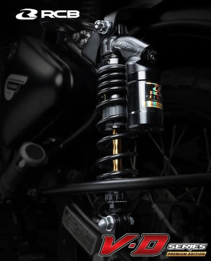 RCB VD Series Suspension Rear Shock Absorber Royal Enfield Classic 350 BS4 BS6 01A0237Z - Riders Junction