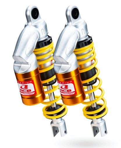 RCB VE Series Suspension Rear Shock Absorber For Aerox  01A0171Y  ( YELLOW GOLD ) - Riders Junction
