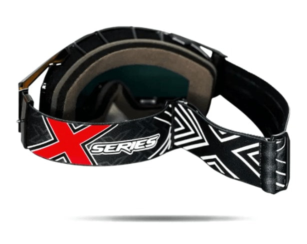 RCB X Series Goggles 01GL002 - Red Chrome