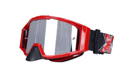 RCB X Series Goggles 01GL002 - Red Chrome