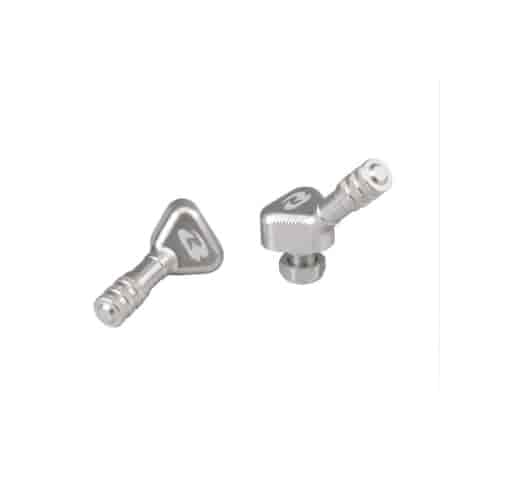 RCB Air Valve Stems Jet 10mm Silver-01A0345S