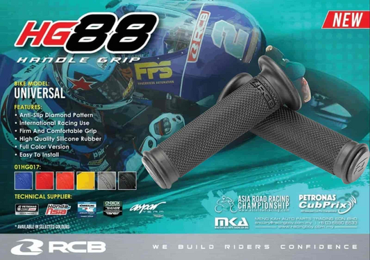 RCB Handlegrip HG88 Black-01HG031B