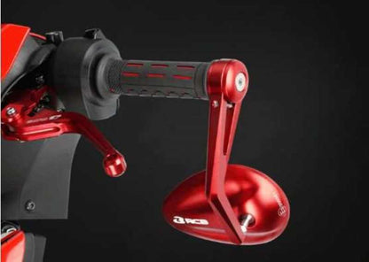 RCB S5 Alloy Side Mirror BAR-END 01MR003A ( BLUE )