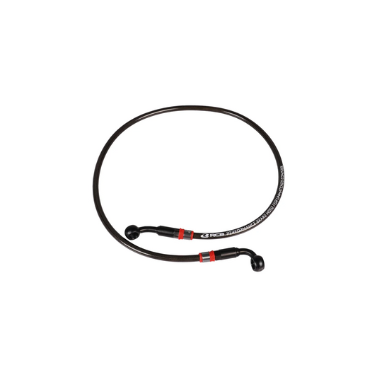 RCB S Series Brake Hose 2000mm Silver - 01BH019S