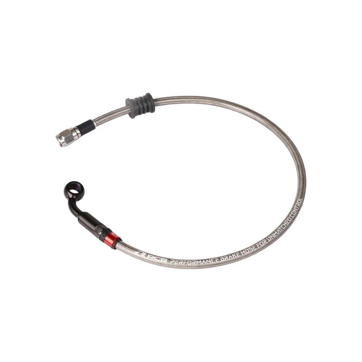 RCB S Series Brake Hose 850mm Silver - 01BH017S