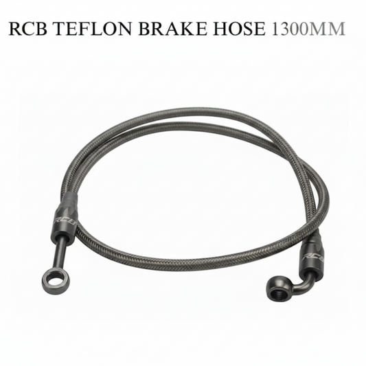 RCB Teflon Brake Hose 1300mm (Titanium) - 01BH005