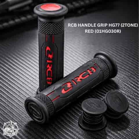 RCB Handle Grip HG77 Black / Red – 01HG030R