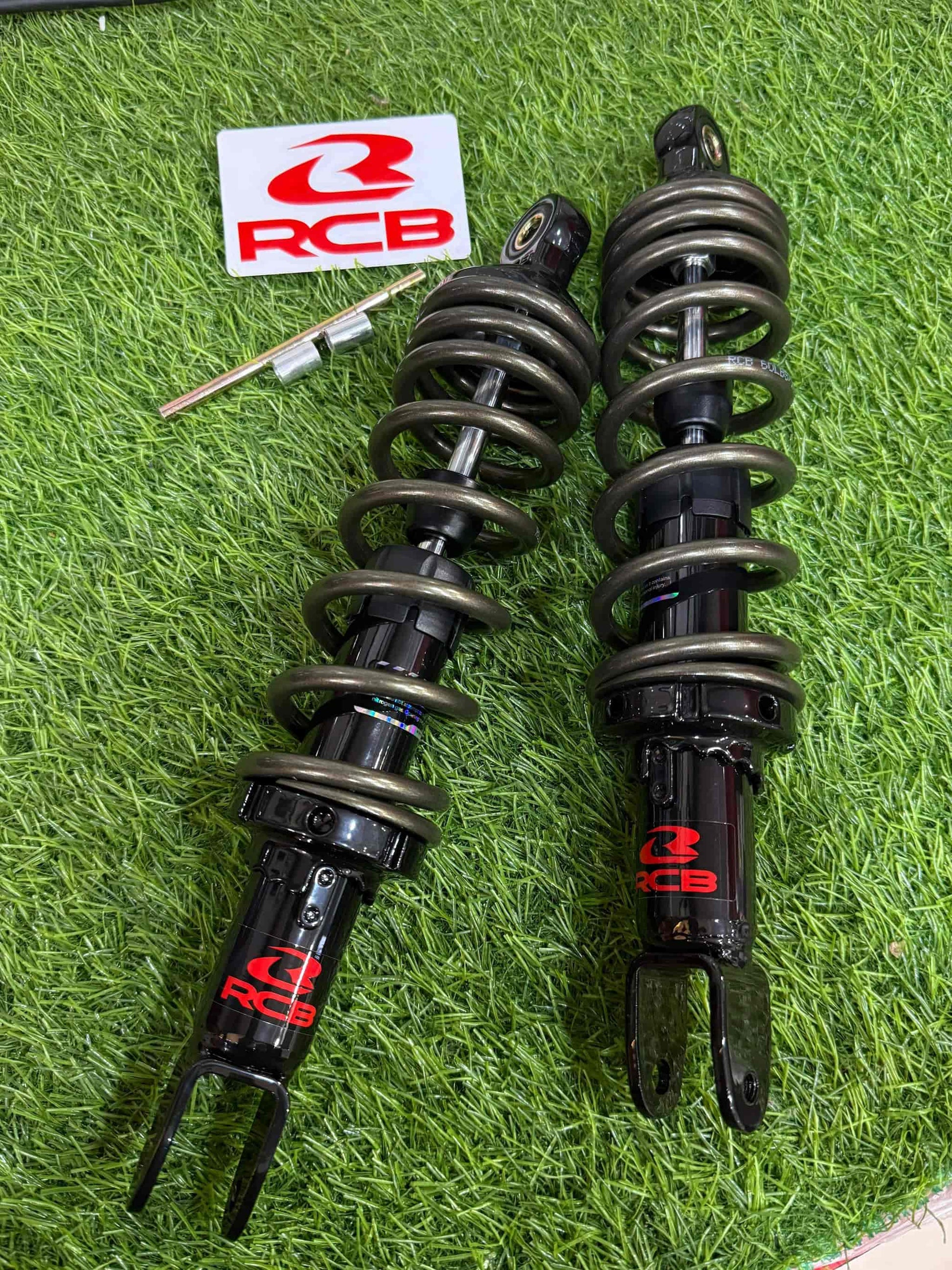 RCB Rear Shock Absorber A3 Aerox 155 305mm - 01A0266 - Titanium