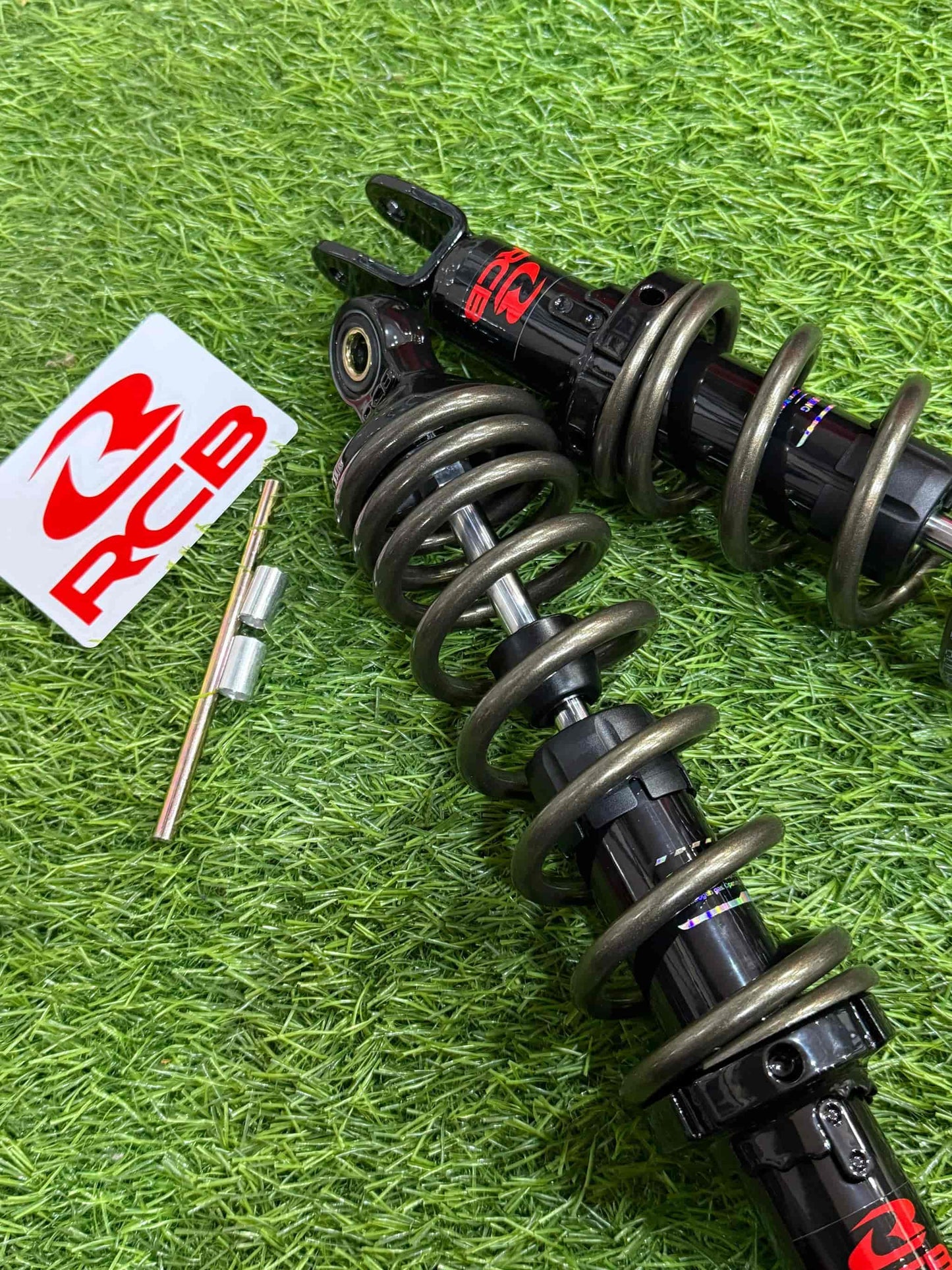 RCB Rear Shock Absorber A3 Aerox 155 305mm - 01A0266 - Titanium