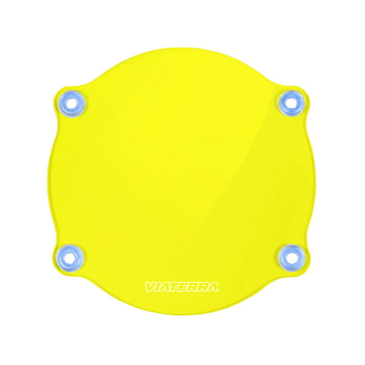 RE Himalayan BS4/BS6 Yellow Acrylic Headlight Guard Replacement Shield - ViaTerra