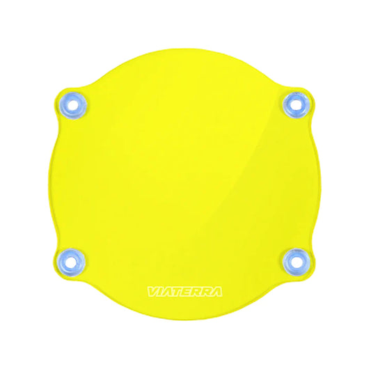 RE Himalayan BS4/BS6 Yellow Acrylic Headlight Guard Replacement Shield - ViaTerra