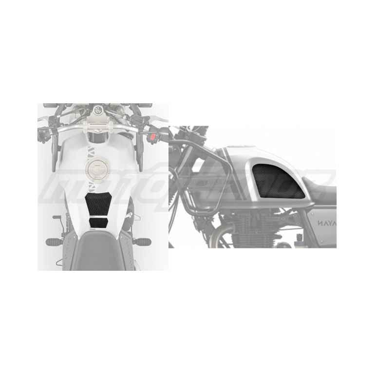 Traction Pads / Tank Grip for Royal Enfield Himalayan/Scram 411 (Top + Sides) - Mototrendz-TGTSRE006