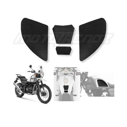Traction Pads / Tank Grip for Royal Enfield Himalayan/Scram 411 (Top + Sides) - Mototrendz-TGTSRE006