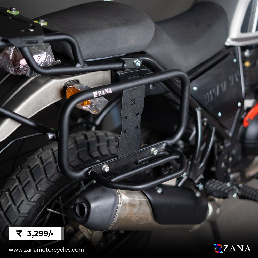 RE Himalayan(2016-22) Saddle Stays with Exhaust Sheild with Jerry Can Mounting