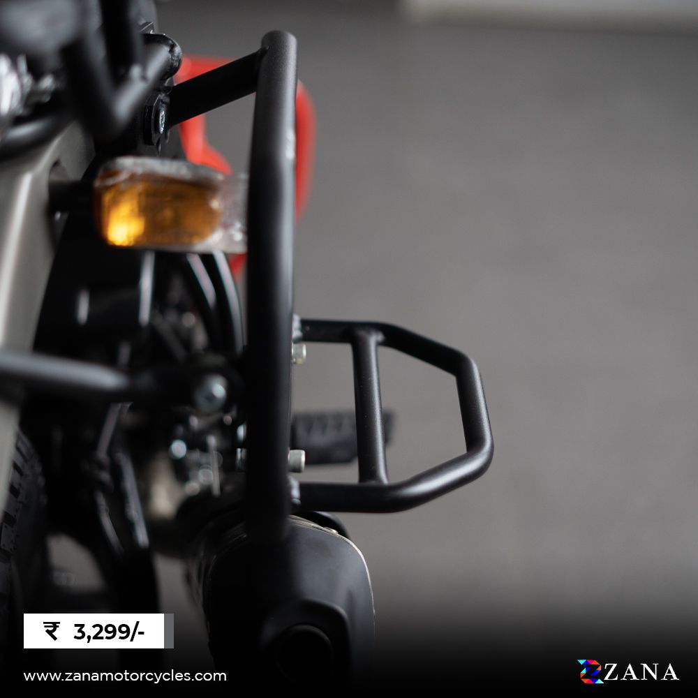 RE Himalayan(2016-22) Saddle Stays with Exhaust Sheild with Jerry Can Mounting