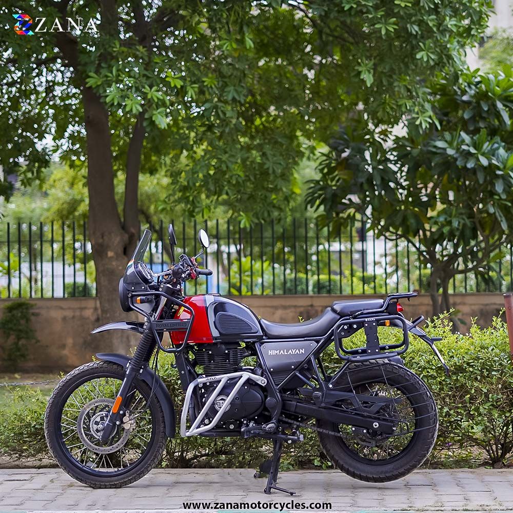 RE Himalayan(2016-22) Saddle Stays with Exhaust Sheild with Jerry Can Mounting