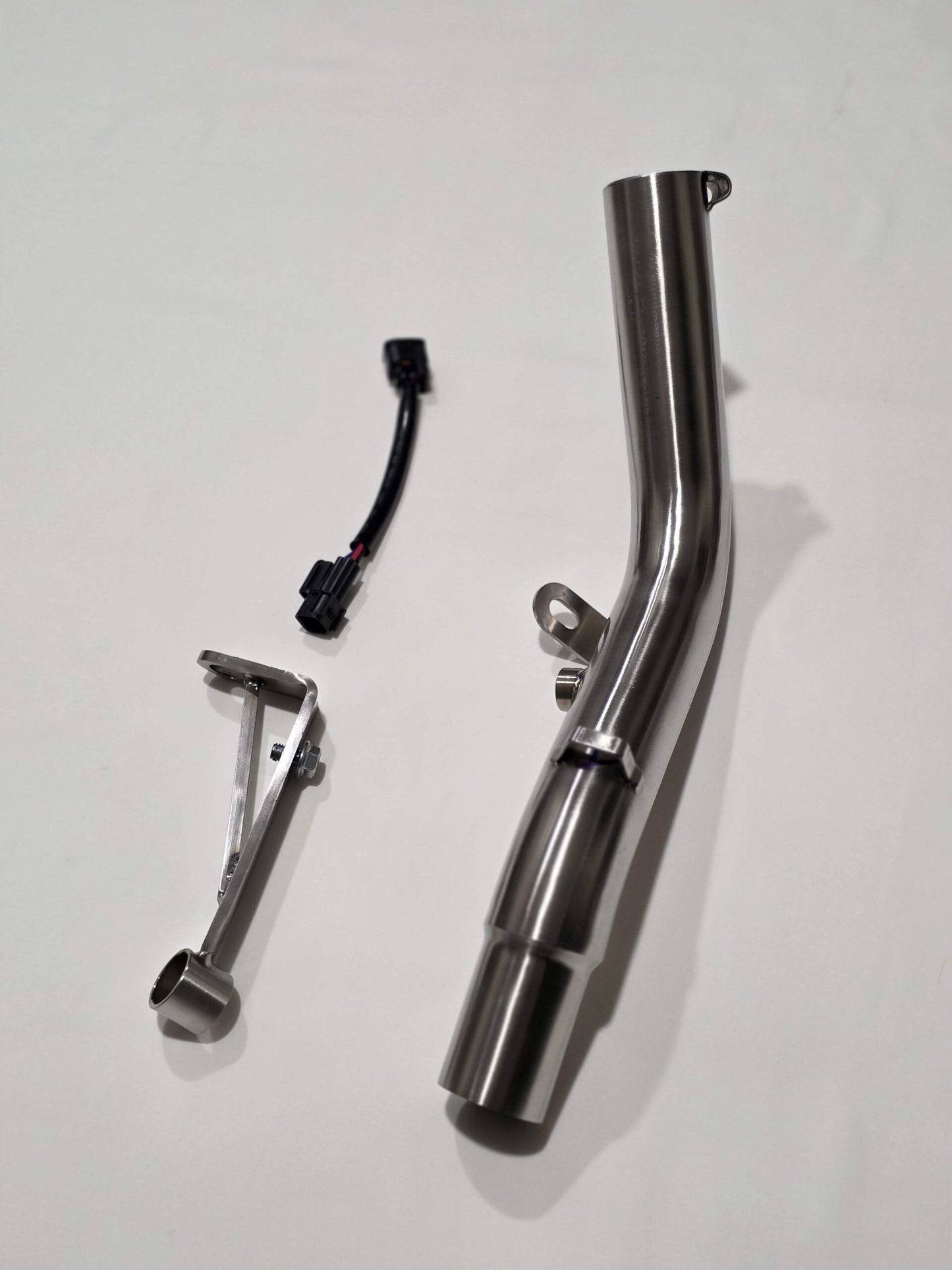 AEW Mid Pipe With Centre Stand Bracket For Himalayan 450 / Guerrilla 450 with O2 Sensor