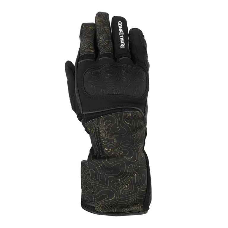 Royal Enfield Navigator Waterproof Gloves - Black