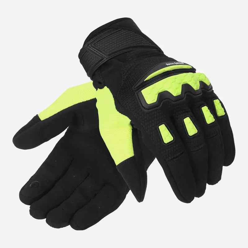 Royal Enfield Urban Hustler V2 Gloves Neon