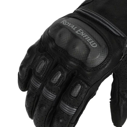 Royal Enfield VAMOS V2 Waterproof Riding Gloves - Black