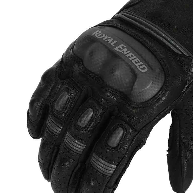 Royal Enfield VAMOS V2 Waterproof Riding Gloves - Black