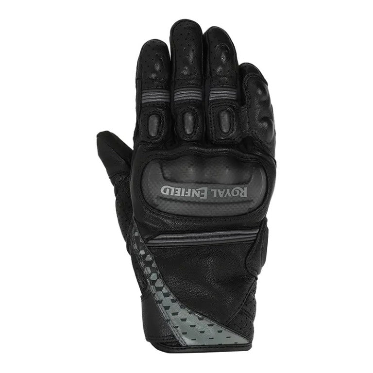 Royal Enfield VAMOS V2 Waterproof Riding Gloves - Black