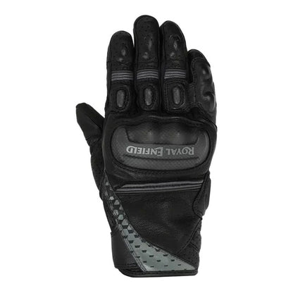 Royal Enfield VAMOS V2 Waterproof Riding Gloves - Black