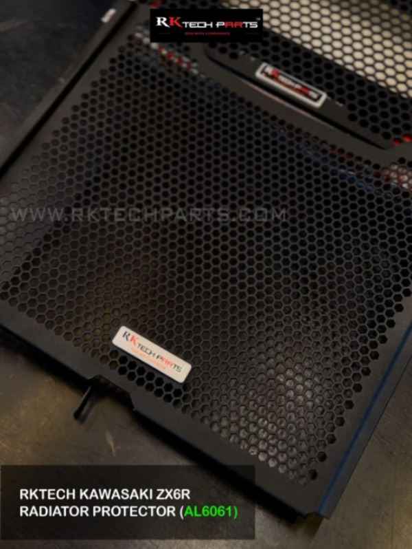 RKTECH Aluminium Radiator Guard for KAWASAKI NINJA ZX-6R 2024+