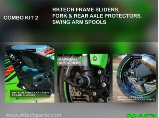 RKTECH Combo Kit 2 For KAWASAKI NINJA ZX-6R 2024+