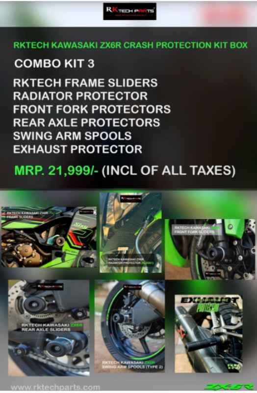RKTECH Combo Kit 3 For KAWASAKI NINJA ZX-6R 2024+