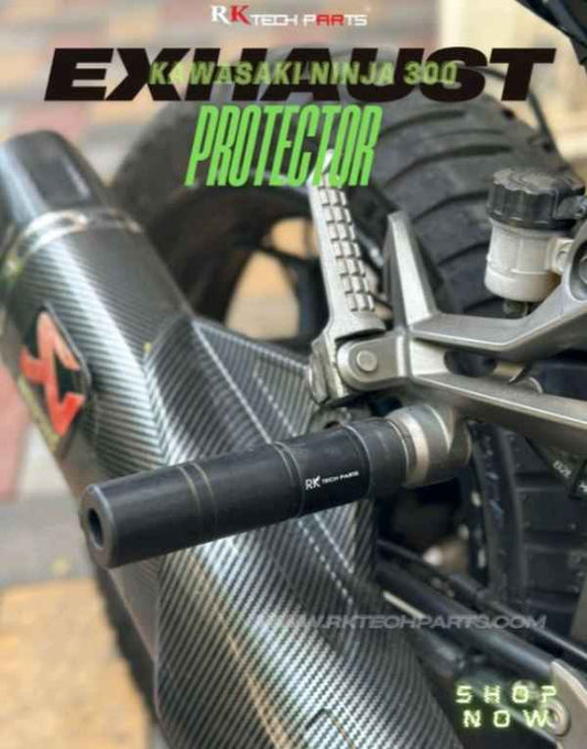 RKTECH Exhaust Sliders for KAWASAKI NINJA 300