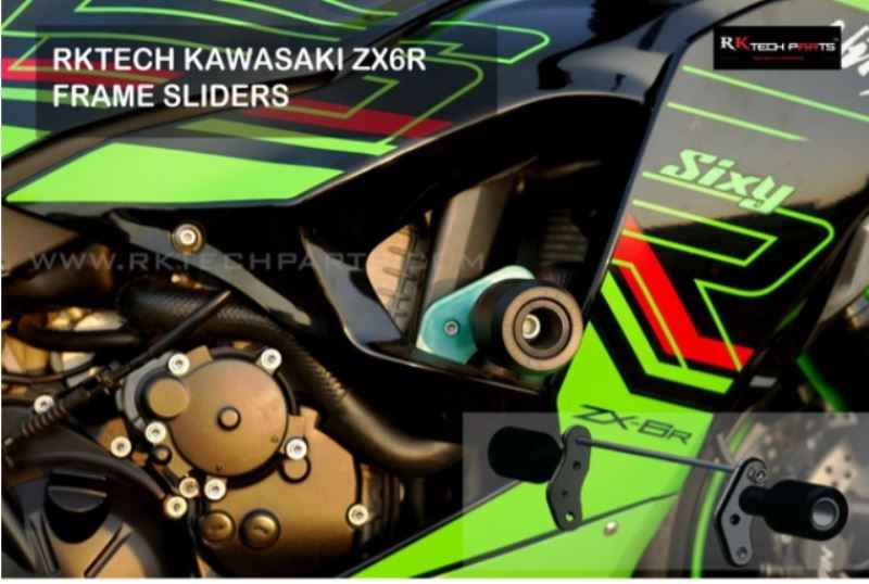 RKTECH Frame Sliders for KAWASAKI NINJA ZX-6R 2024+