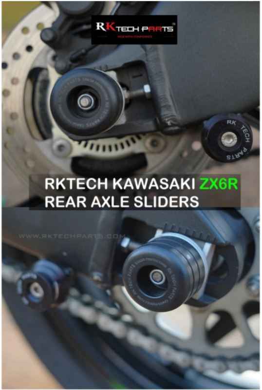 RKTECH Rear Axle Protector for KAWASAKI NINJA ZX-6R 2024+