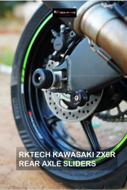 RKTECH Rear Axle Protector for KAWASAKI NINJA ZX-6R 2024+