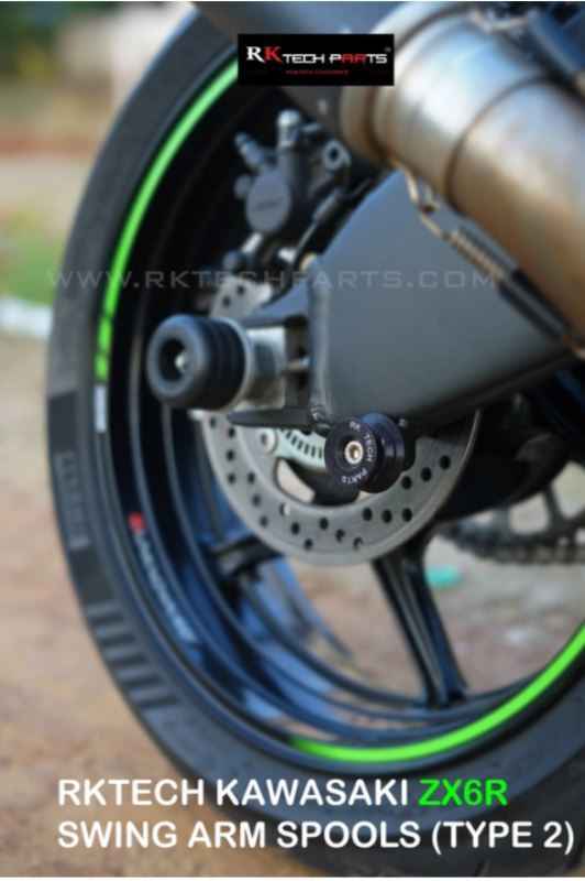 RKTECH Swing Arm Spools for KAWASAKI NINJA ZX-6R 2024+