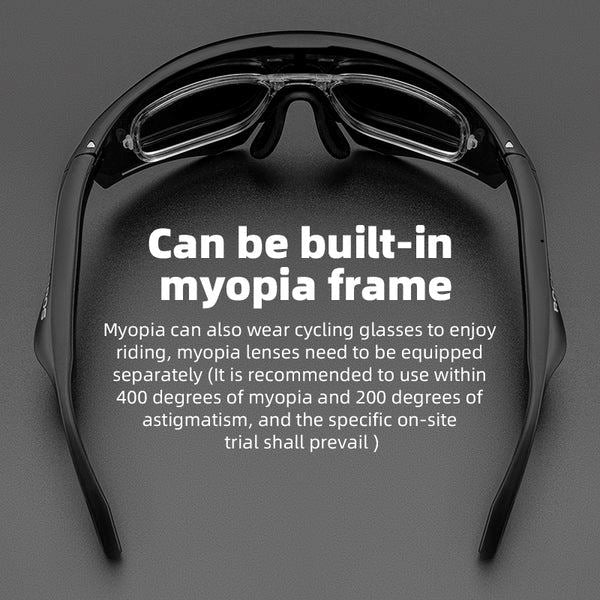 ROCKBROS Bluetooth Polarized Sunglasses Music Speaker Glasses Outdoor Sport (14130002001)-Black