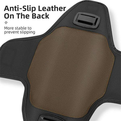 ROCKBROS Motorbike Motorcycle Tank Bag Magnetic Oil Fuel Pack Touch Screen Phone Pocket (30120005001)-Black