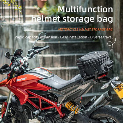 ROCKBROS Motorcycle Tail Bag Maximum Capacity 35L (30140026001)-Black