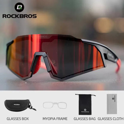 ROCKBROS Outdoor Eyewear Polarized Photochromic Bike Glasses (14110006005)